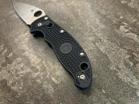 Складной нож Spyderco Manix 2 (реплика, VG10, черный)