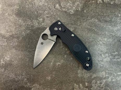 Складной нож Spyderco Manix 2 (реплика, VG10, черный)
