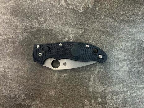 Складной нож Spyderco Manix 2 (реплика, VG10, черный)