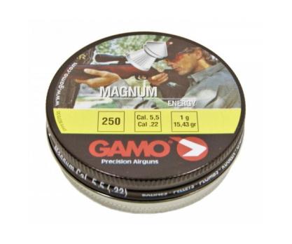 Пули Gamo Magnum 5,5 мм, 1,0 г (250 штук)