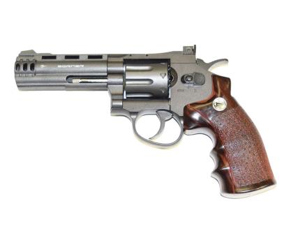 Пневматический револьвер Borner Sport 705 (4”, металл, S&W) 4.5 мм