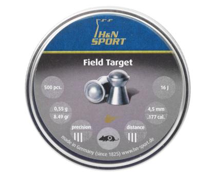 Пули H&N Field Target 4,5 мм, 0,55 г (500 штук)