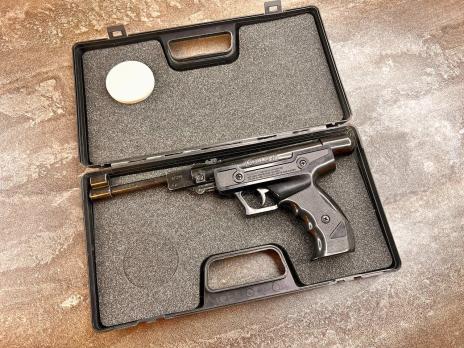 Пистолет пневматический BLOW H-01 (металл, переломка, Блоу Н, 4.5 мм, б/у)