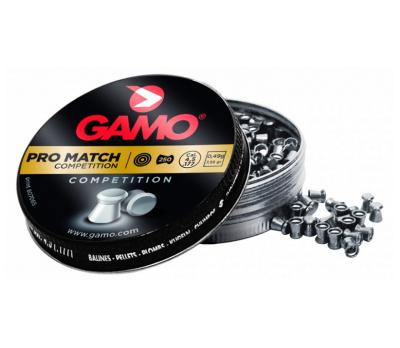Пули пневматические Gamo Pro Match 4,5 мм, 0,49 г (250 штук)