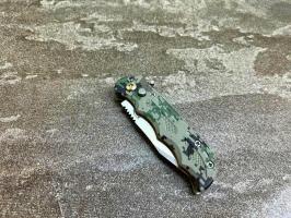 Cкладной туристический нож "Пиксель. Юдашкин. Мода"